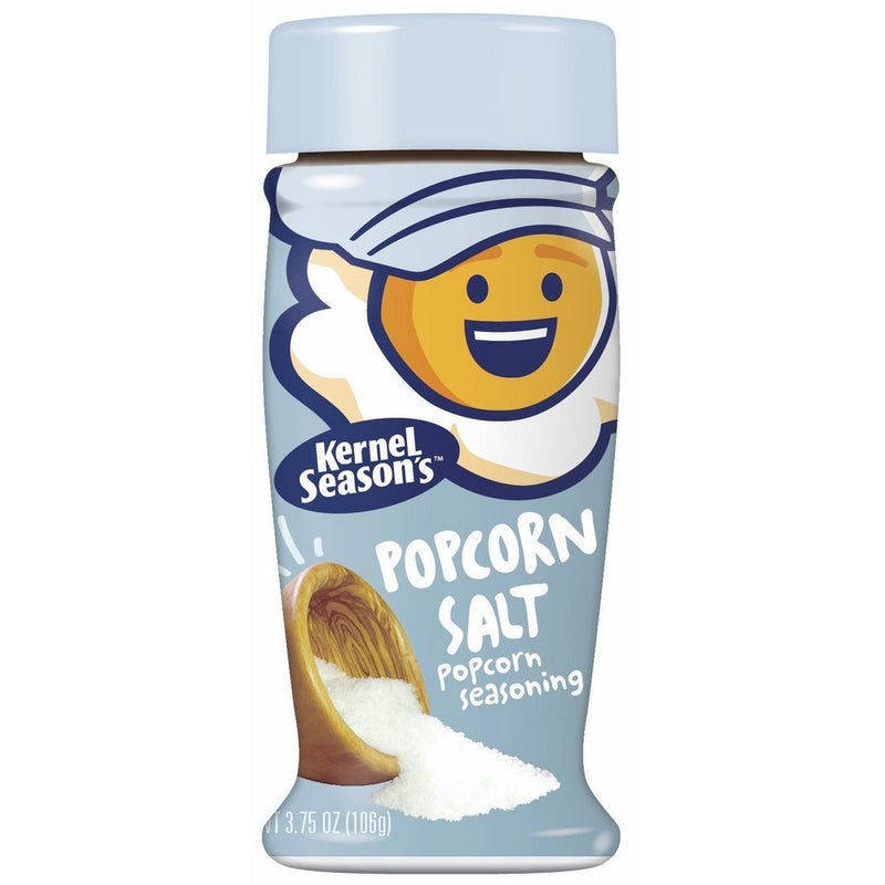 Kernel Season's Popcorn Seasoning, Salt, 3.75 ounce (Pack of 6)