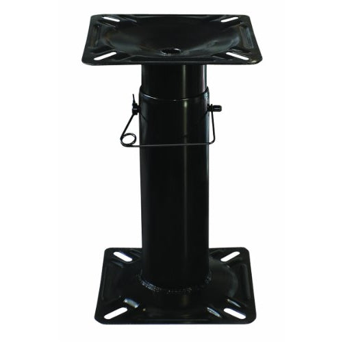 Wise Adjustable Boat Seat Pedestal, Black