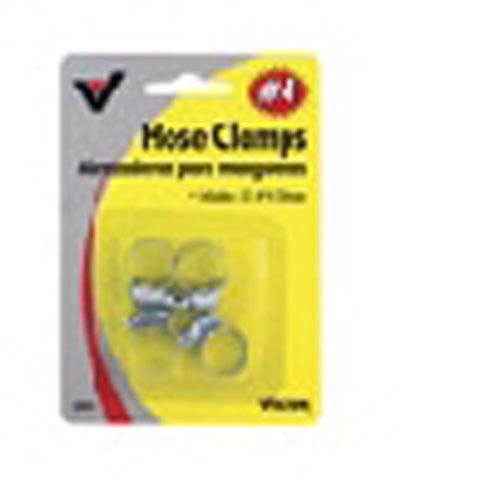 Victor Hose Clamp 1/4" 5/8" 4 / Carded