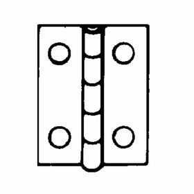 National Mfg. N211326 Solid Brass Butt Hinges