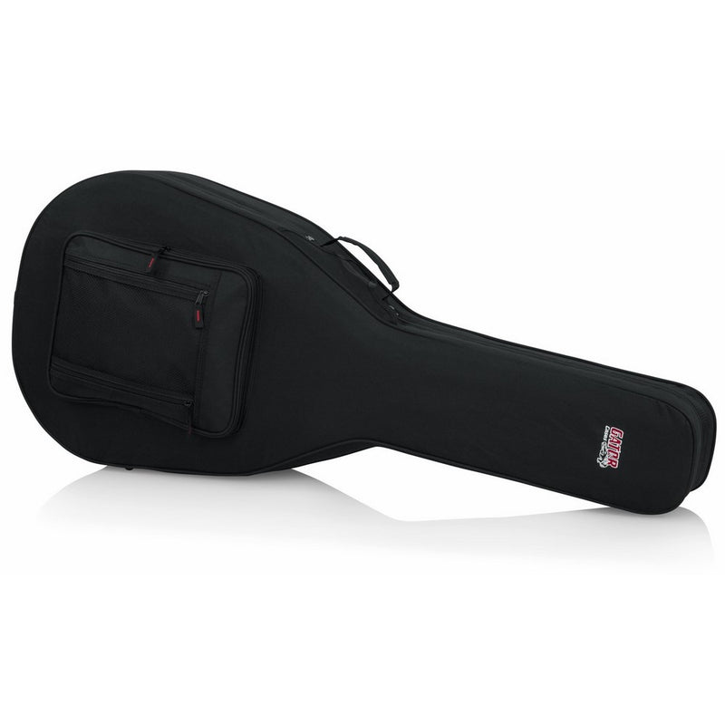 Gator Cases Lightweight Polyfoam Guitar Case for Jumbo Style Acoustic Guitars (GL-JUMBO)