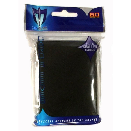 MAX Protection YuGiOh Gaming Card Sleeves, Flat Black, 60 Count