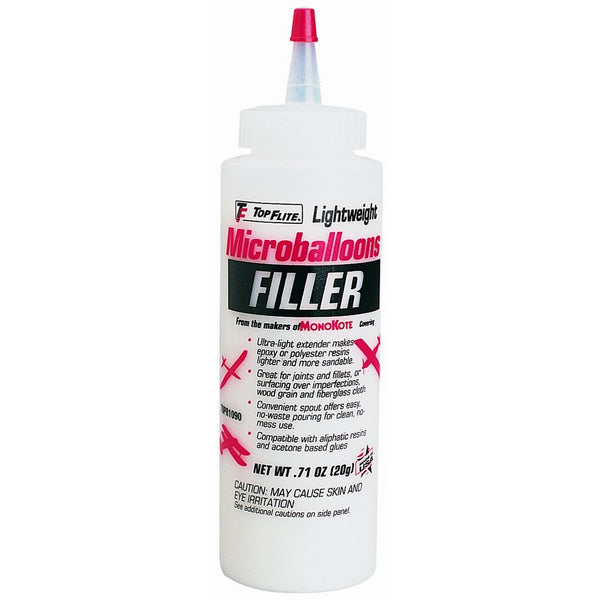 Top Flite Microballoons Filler, 8-Ounce