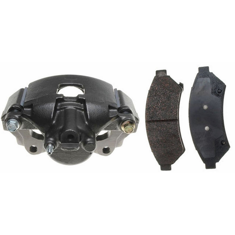 ACDelco 18R2322 Professional Front Driver Side Disc Brake Caliper Assembly with Pads (Loaded), Remanufactured
