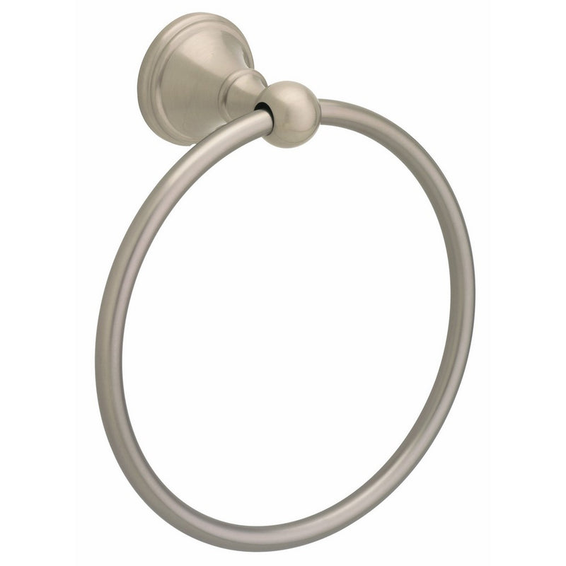 Franklin Brass 103310 Crestfield, Bath Hardware Accessory, Towel Ring, Satin Nickel