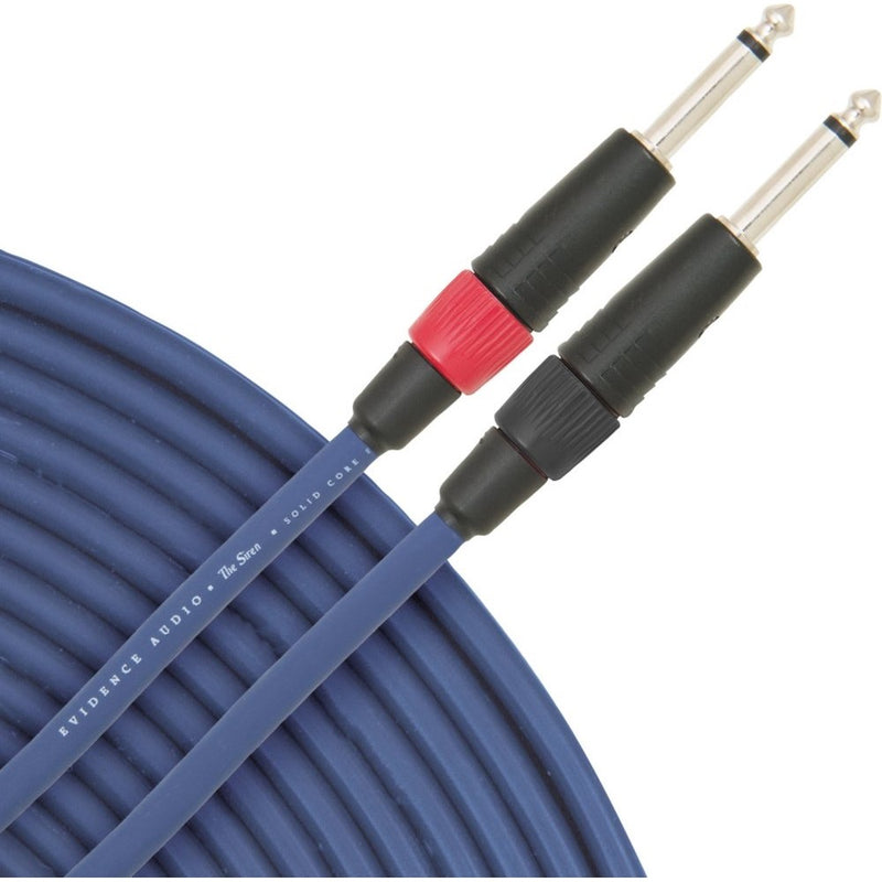 Evidence Audio Siren II Speaker Cable 3 ft. Straight to Straight 1/4 IN