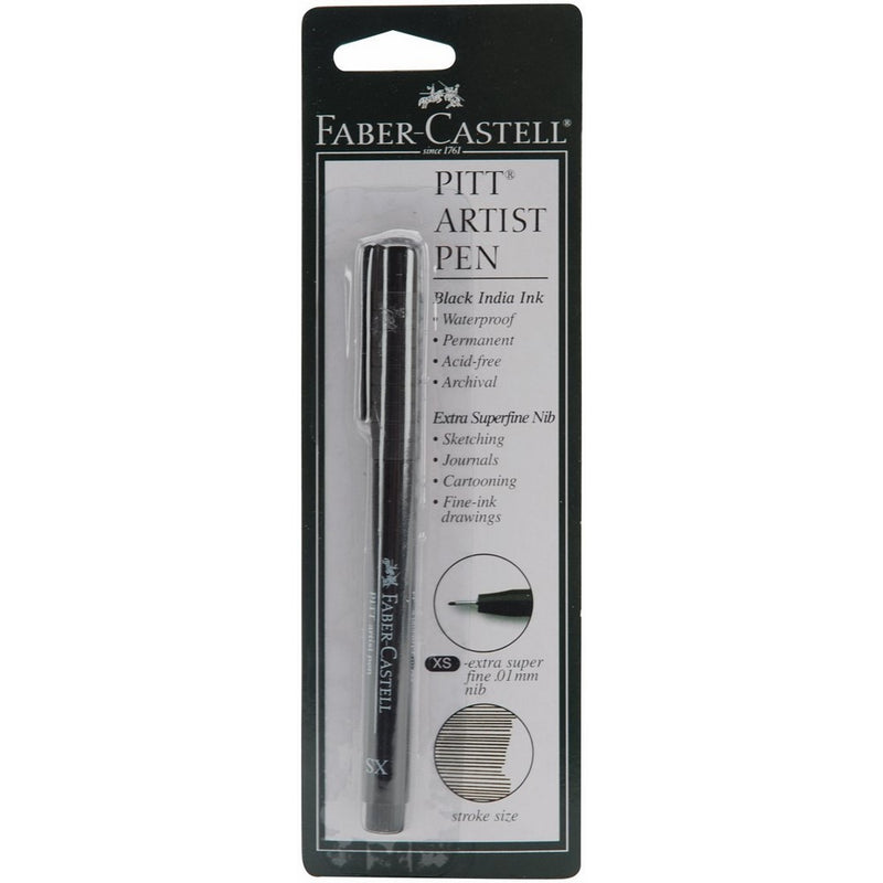 Faber-Castel Extra Superfine PITT Artist Pen, Black