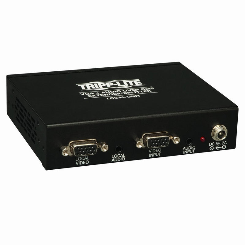 Tripp Lite 4-Port VGA with Audio over Cat5 / Cat6 Extender Splitter, Transmitter 1920x1440 at 60Hz(B132-004A)