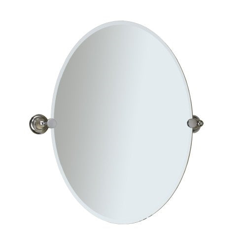 Gatco 4329 Tiara Oval Wall Mirror, Chrome