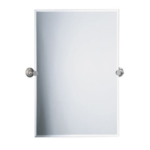 Gatco 4589S Laurel Avenue Rectangle Wall Mirror, Polished Nickel