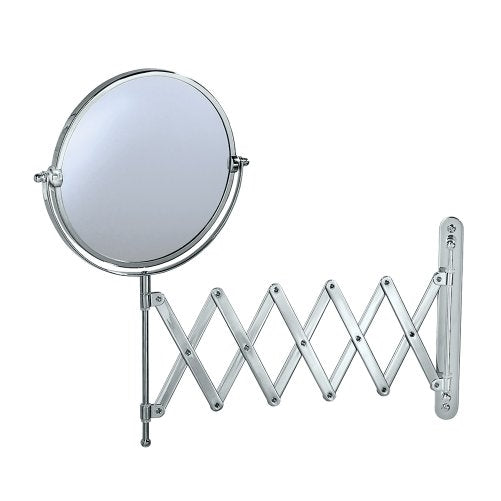 Gatco 1439C Accordian Arm Wall Mount Mirror, Chrome