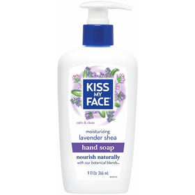 Kiss My Face Liquid Moisture Hand Soap - Lavender Shea - 9 oz