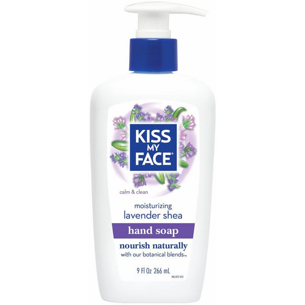 Kiss My Face Liquid Moisture Hand Soap - Lavender Shea - 9 oz