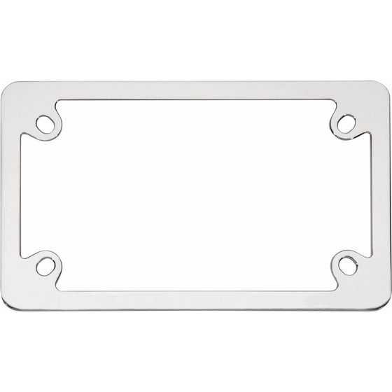 Cruiser Accessories 77030 MC Neo Motorcycle License Plate Frame, Chrome