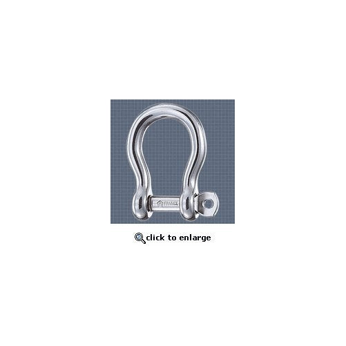 Wichard Stainless Steel Bow Shackle With Self-Locking Pin -