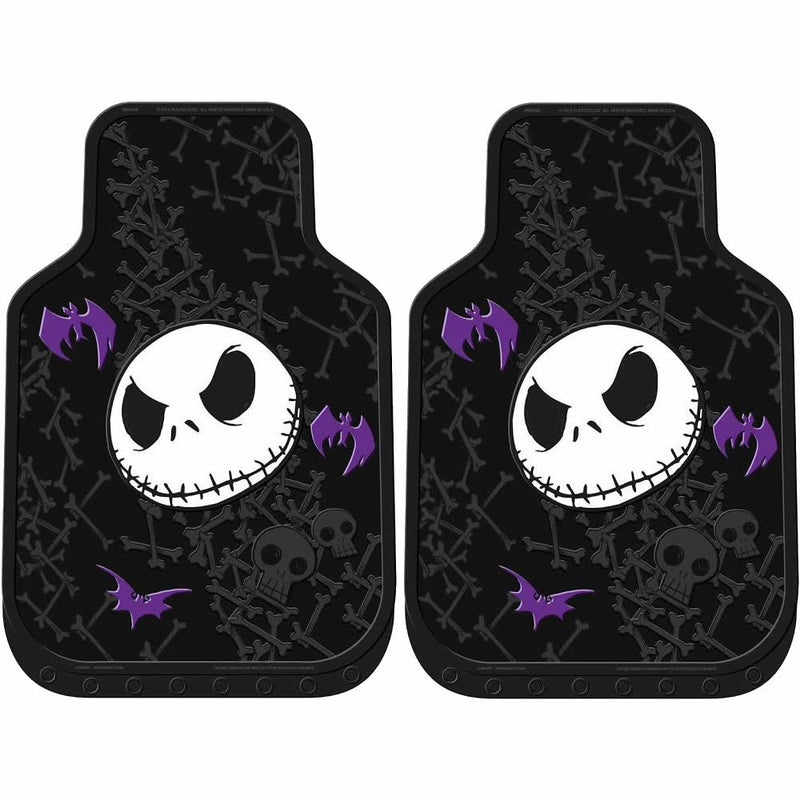 Nightmare Before Christmas Jack Skellington Graveyard Zombie NBC Front Floor Mats