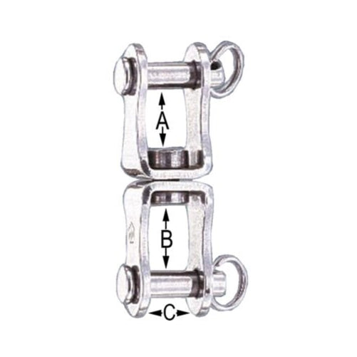 Wichard Stainless Steel Clevis Pin Swivel Shackle