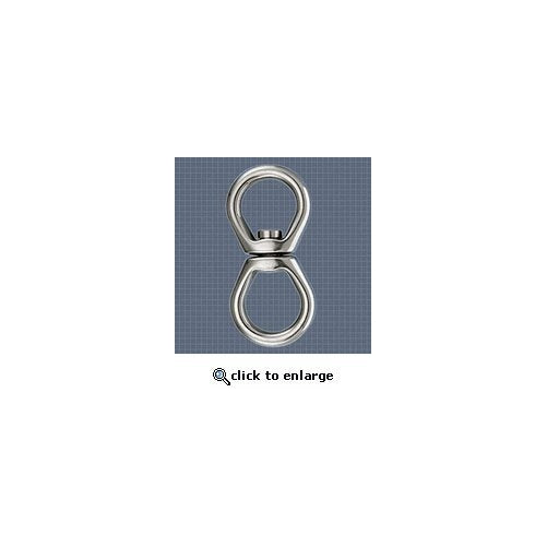 Wichard Stainless Steel Large Bail Mooring Swivel - Medium or 5 3/32" Size