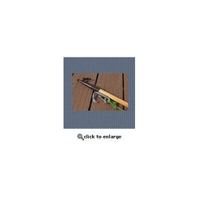 Stainless Steel Simple Mooring Hook - 13/32" Size - 4" Length