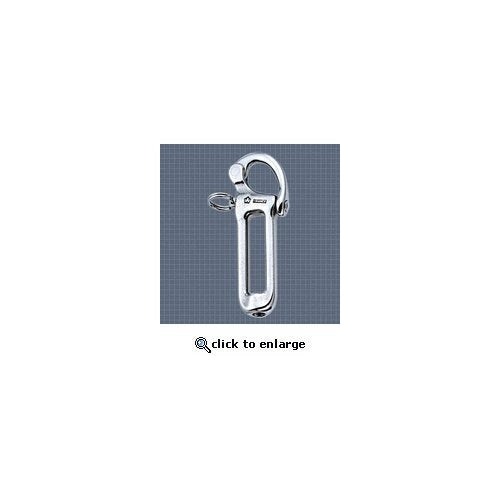 Wichard Stainless Steel Lifeline Gate Hook - 3 23/32" Length - M8 x 125mm Metric Thread