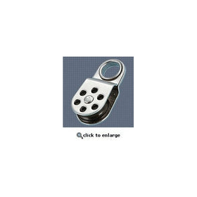 Wichard Stainless Steel Block - Single With Eye