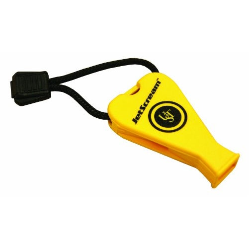 UST JetScream Floating Whistle, 122dB, Yellow Marine