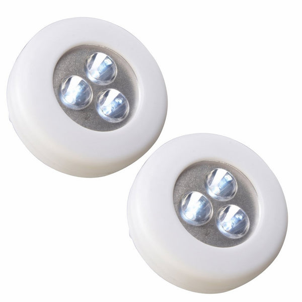 Amerelle 75221 LED White Light -N-Up Tap On/Off Utility Light, 2-Pack