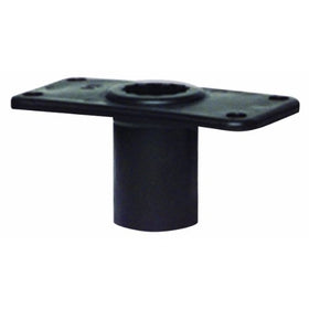 Wise Rod Holder with Flush Mount, Black