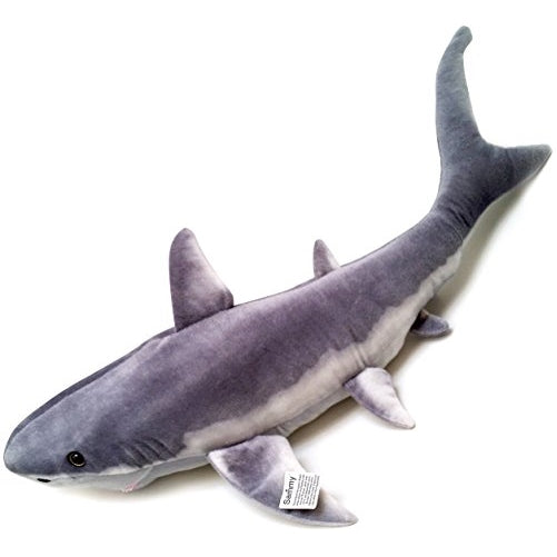 Sammy the Shark | Almost 3 Foot (33.5") Long Great White Stuffed Animal Plush | By Tiger Tale Toys