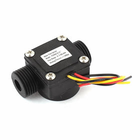 0.5-30L/min 1.2Mpa G1/2 Thread Water Liquid Flow Rate Sensor Flowmeter