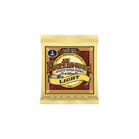 Ernie Ball Earthwood Light 80/20 Bronze Sets.011 - .052 (3 Pack)