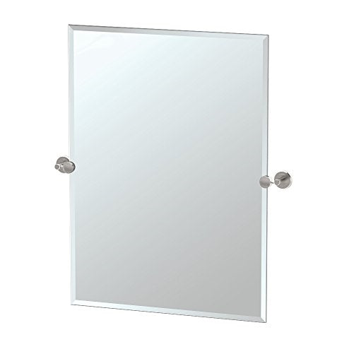 Gatco 4299S Latitude II Rectangle Mirror, Satin Nickel