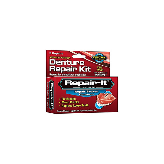 D.O.C. Repair-It Advanced Formula Denture Repair Kit 3 ea