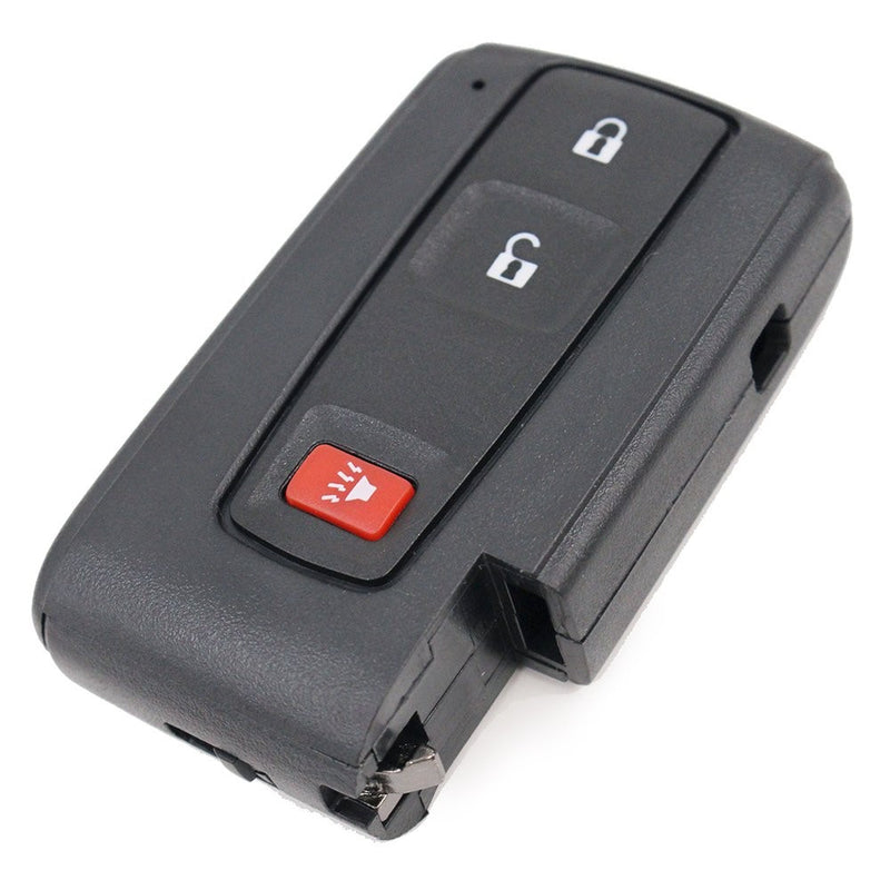 Keyecu Replacement Shell Keyless Smart Remote Key Case Fob 21 Button for 2004-2009 Prius