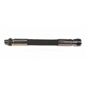 New 6 Inch High Pressure Scuba Diving Hose (Black-Rubber)