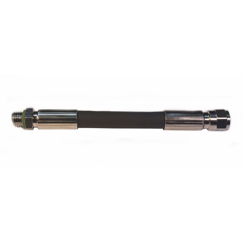 New 6 Inch High Pressure Scuba Diving Hose (Black-Rubber)