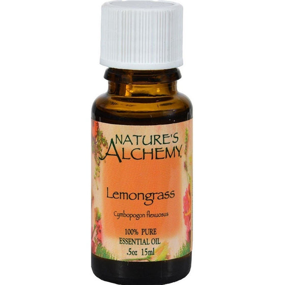 Nature's Alchemy Essential Oil, Lemongrass 0.5 oz