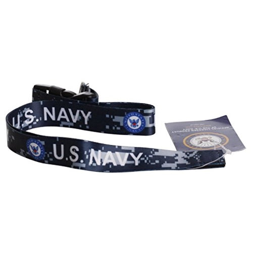 US Navy Camouflage Official Licensed Lanyard Key Chain ID Holde