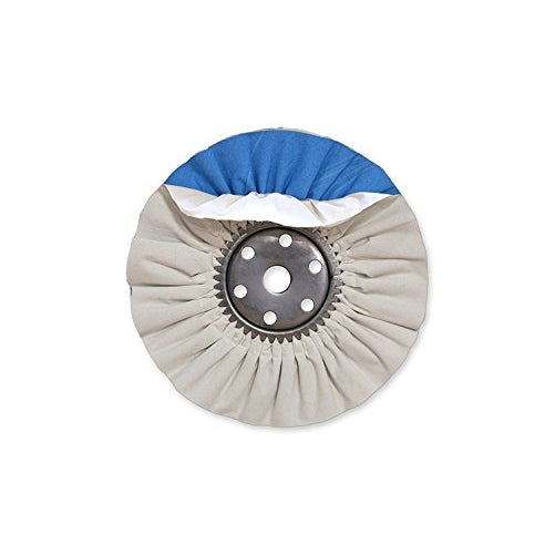 Zephyr AWW 58-8 SS White Blue Super Shine Buffing Wheel