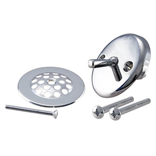 Westbrass R92-26 Trip Lever Universal Replacement Trim Set with Screws, Polished Chrome