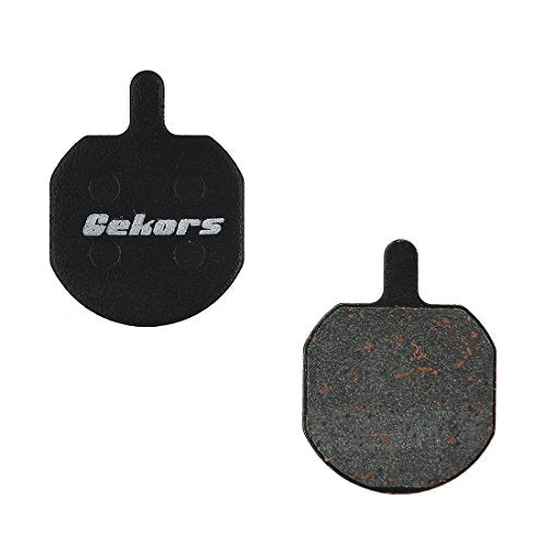 Gekors Semi-Metallic Bicycle Disc Brake Pads for Hayes MX-2/MX3/MX4, 1 Pair, Black