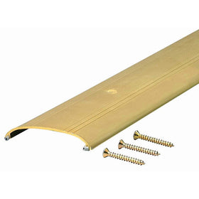 M-D Building Products 9415 Premium Low Dome Top Threshold 312L, 36 Inches, Brite Gold