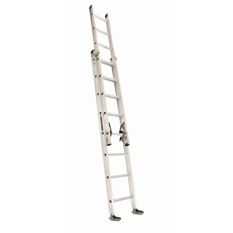 Louisville Ladder AE2216 Aluminum Extension Ladder 300-Pound Capacity, 16-Feet