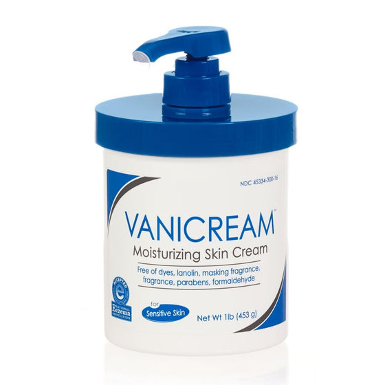 Vanicream Skin Cream With Pump Dispenser,16 oz