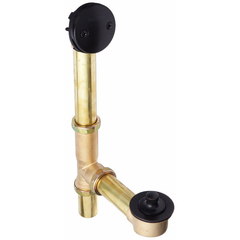 Pfister 018-310Y Waste and Overflow Turnstop Type, Tuscan Bronze