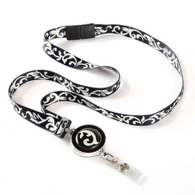 Ebony & Ivory Ribbon w/Framed Reel