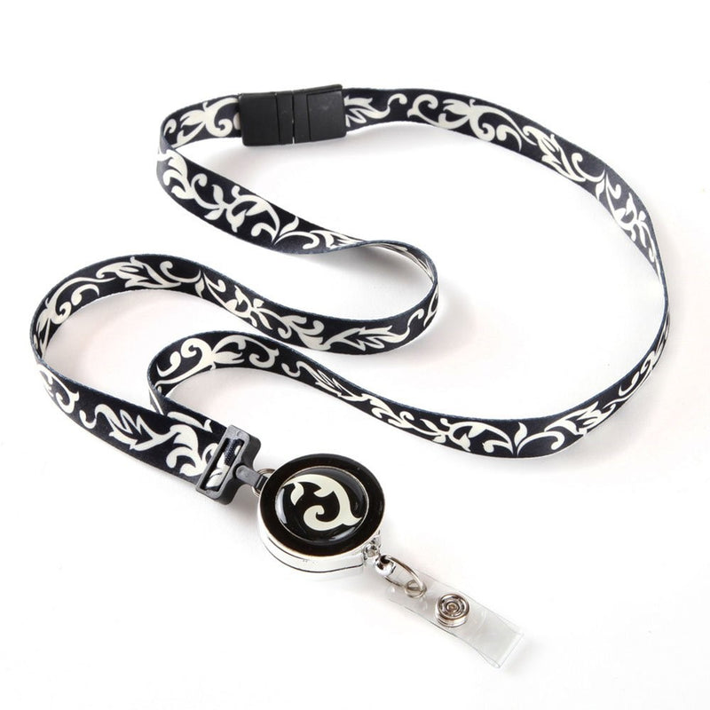 Ebony & Ivory Ribbon w/Framed Reel