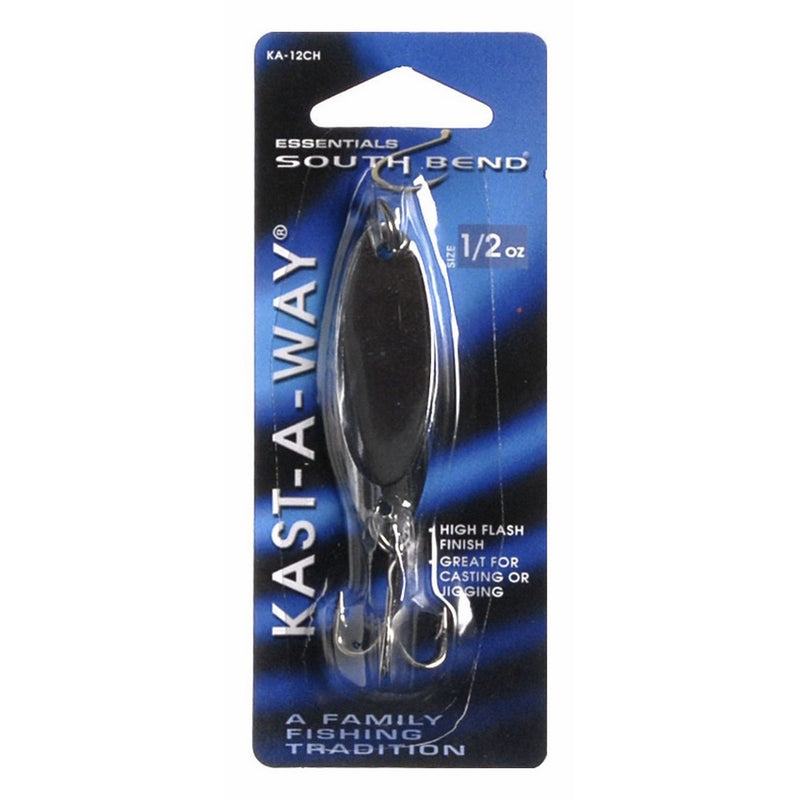 Hurricane Kast-A-Way Spoon, 1/2-Ounce, Chrome
