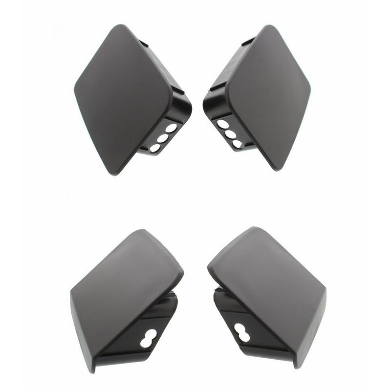 Jeep Wrangler TJ FRONT & REAR Bumper End Cap Set, Mopar