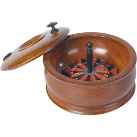 Authentic Models Wooden Roulette Wheel